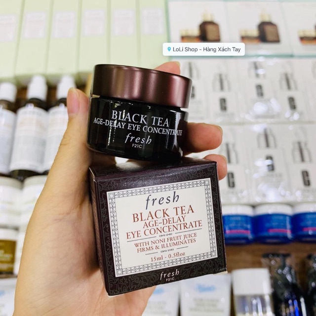KEM MẮT FRESH BLACK TEA AGE-DELAY EYE CONCENTRATE