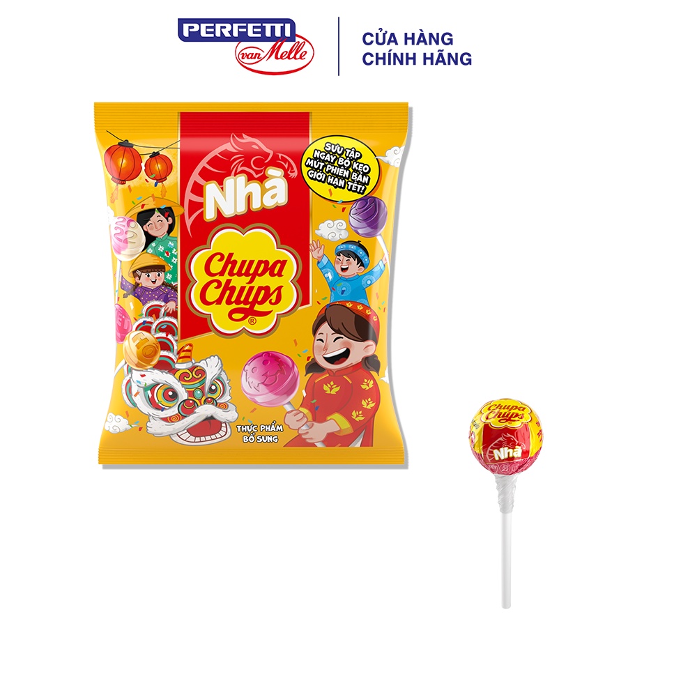 Kẹo mút Chupa Chups Con Cọp Tết - 600gr