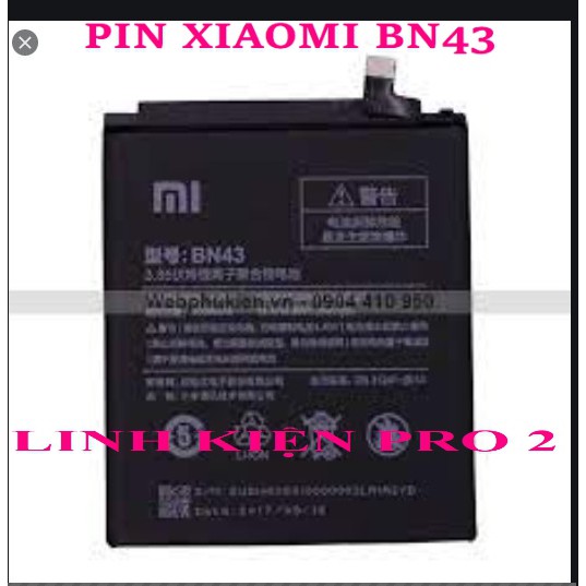 PIN XIAOMI BN43
