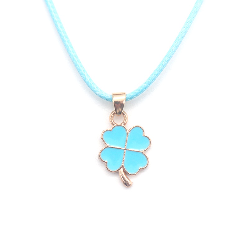 Bộ 2 Vòng Cổ Mặt Cỏ Bốn Lá Thời Trang Nữ Tính