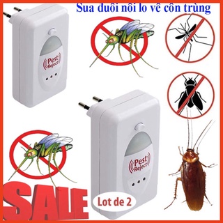 Đuổi côn trùng pest reject - máy đuổi côn trùng chuột , gián, kiến, muỗi