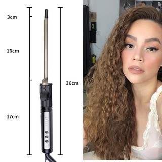 Máy tạo kiểu tóc xoăn giả xoăn xù mì tôm size bé 9mm