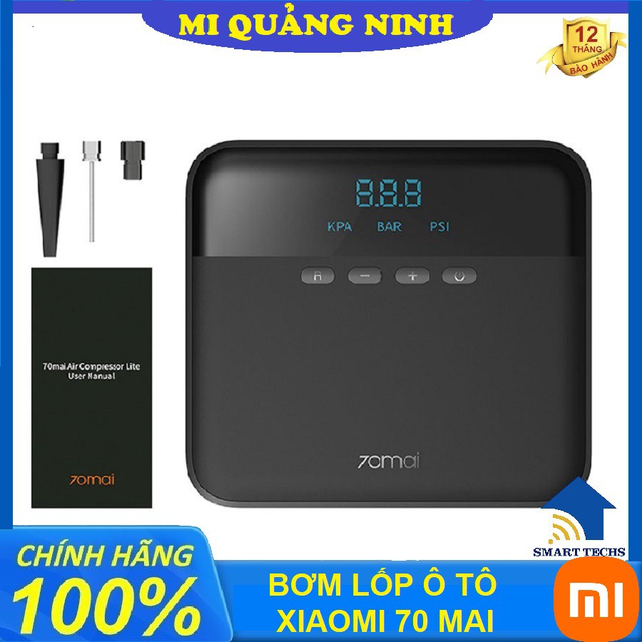 Máy bơm lốp xe ô tô Xiaomi 70MAI Midrive TP03 - Máy bơm lốp xe hơi 70mai