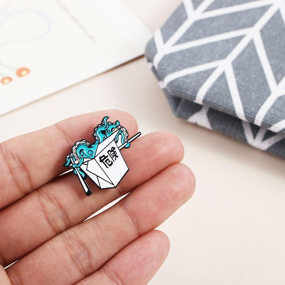 Ghim Cài Áo Hình Bạch Tuộc Ngộ Nghĩnh
