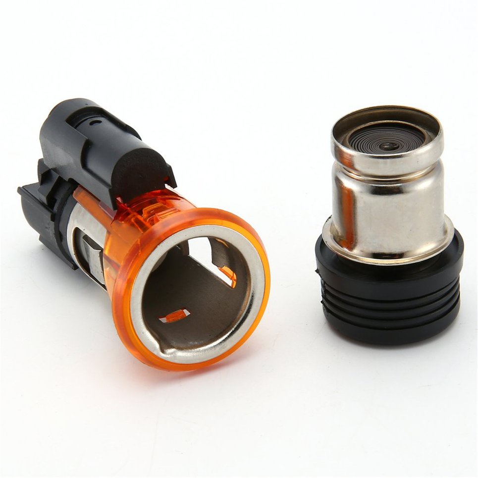 822754 Universal 12V Car Cigarette Lighter Housing Cig Durable Socket