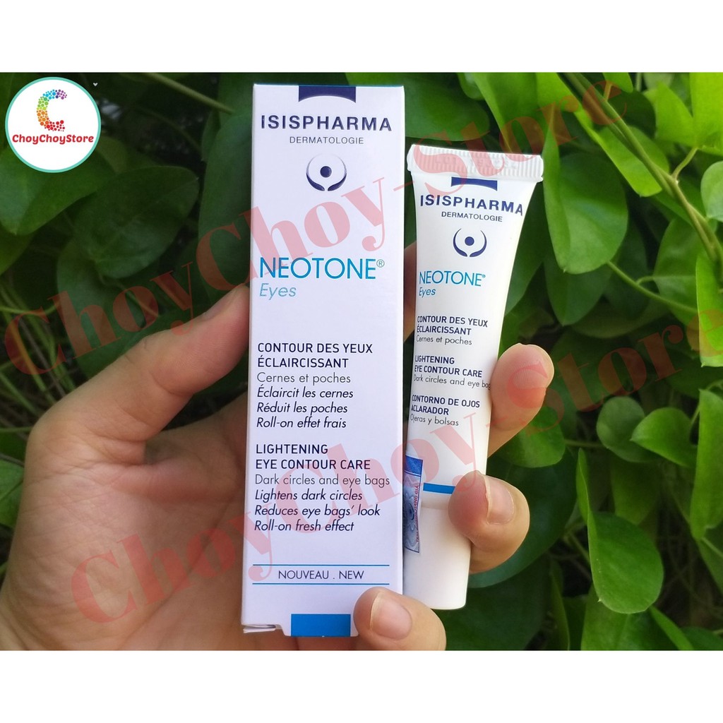 [TEM CTY] Kem Mắt ISIS PHARMA Neotone Eyes 15mL - Kem giảm thâm quầng mắt