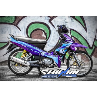Tem Trùm Sirius Tím xanh Cá Mập