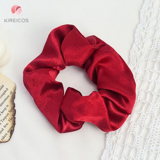 Cột Tóc Bèo Tông Đỏ phong cách vintage