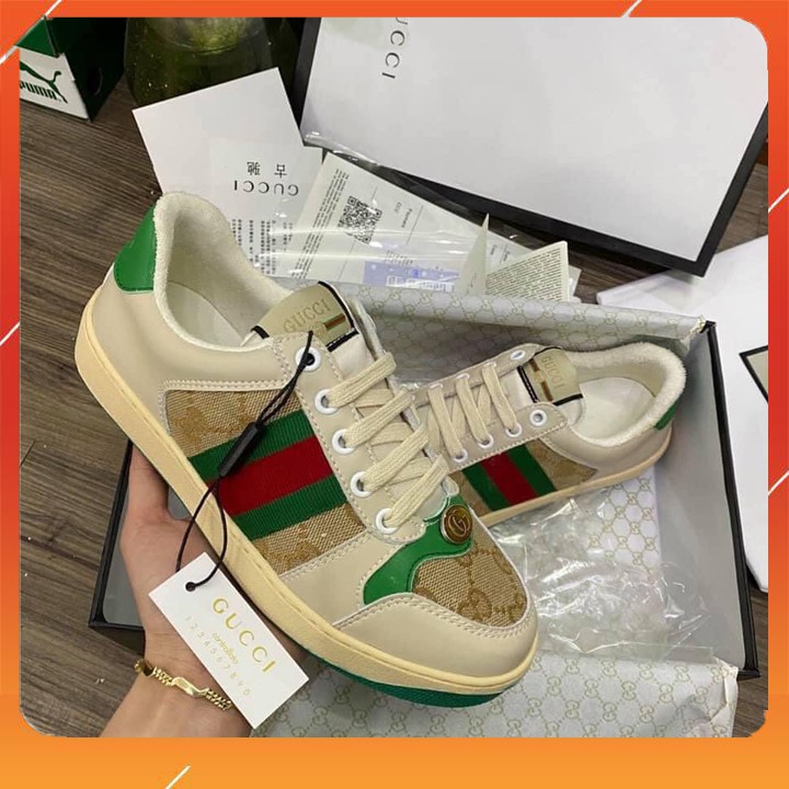 Giày Thể Thao Nam Nữ Gucci Sơn Tùng Hải Tú G01 [HÀNG CAO CẤP] | BigBuy360 - bigbuy360.vn