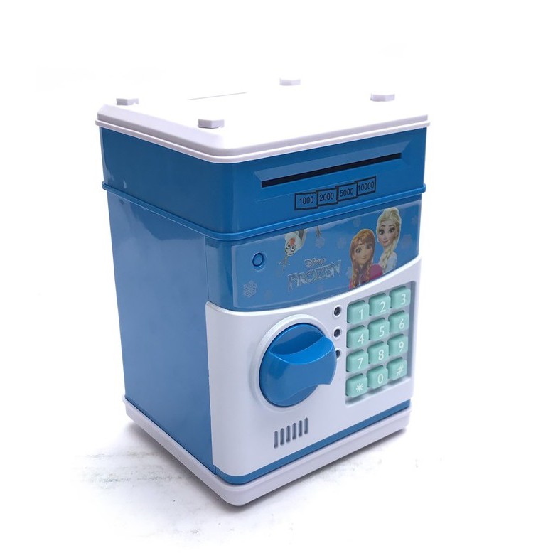 Két sắt mini hoạt hình cho bé Kitty - két điện tử ATM thông minh Doraemon Minion tiết kiệm tiền có mật mã 4 số