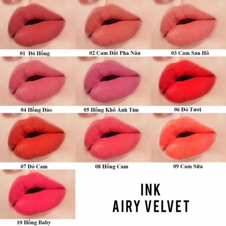 Son Kem Peripera Ink Airy Velvet 4G