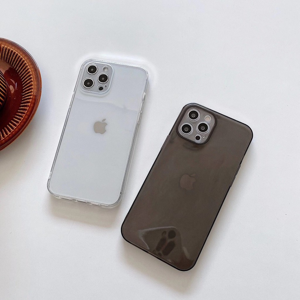 Ốp Điện Thoại TPU Mềm Trong Suốt Cho Iphone12 / 12promax / 12mini / 7plus / Xsmax / 11pro Max / Xs Max | BigBuy360 - bigbuy360.vn