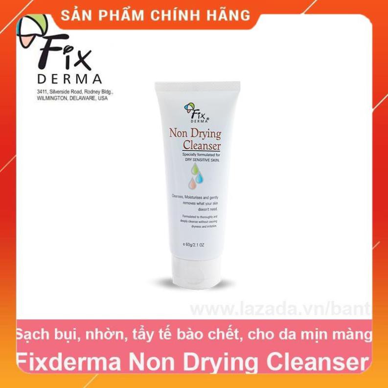 [Hàng Xịn] SỮA RỬA MẶT GIẢM MỤN, NHỜN, TẨY TẾ BÀO CHẾT - FIXDERMA NON DRYING CLEANSER