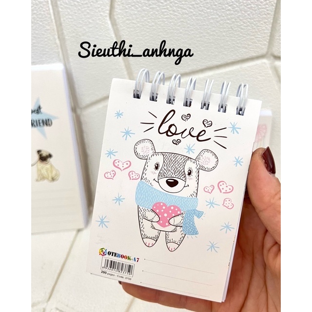 Sổ Lò Xo A6/A7 200 Trang Hải Tiến