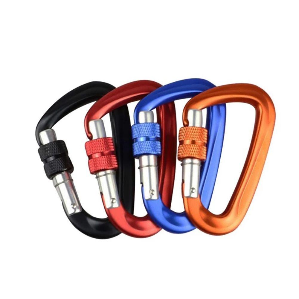 Móc Khóa Carabiner Bảo Vệ An Toàn 12KN Chuyên Dụng Cho Leo Núi