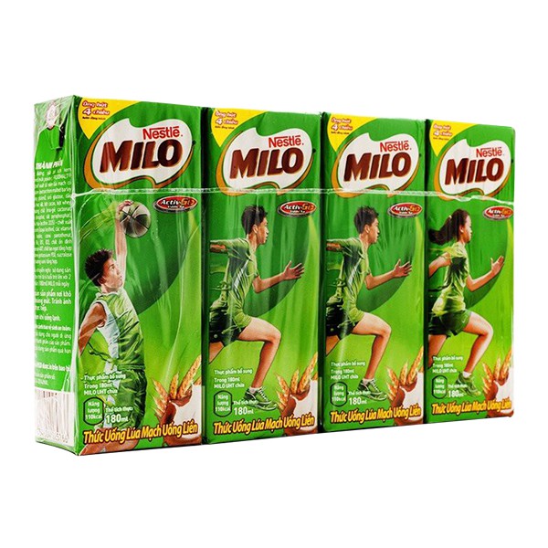 1 thùng sữa Milo 12 lốc loại 180ml