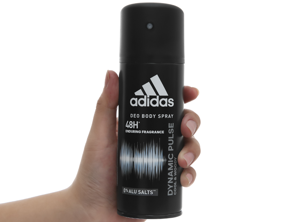 [Hàng nhập khẩu chính hãng] Xịt Khử Mùi Toàn Thân Nam Adidas Ngăn Mồ Hôi Dynamic Pulse 150ml