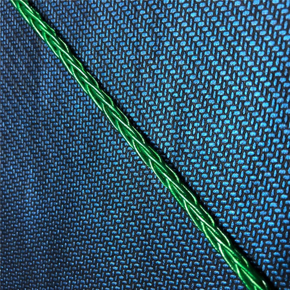 Dây dài 1m màu xanh lá cây 8 phần 152 lõi dùng để làm tai nghe thủ công