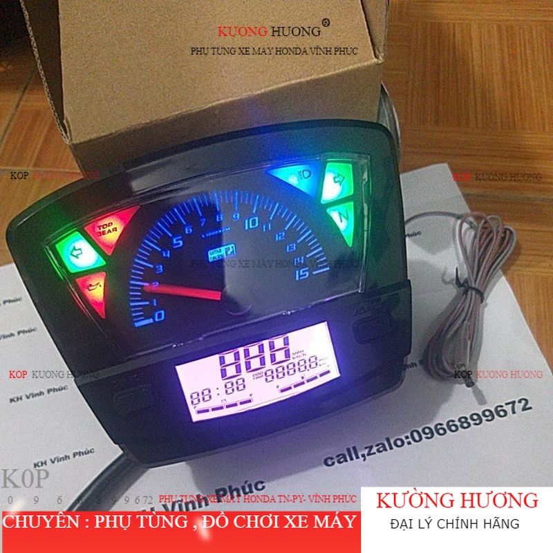 Đồng hồ điện tử Uma gắn xe DREAM (-10%)