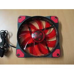[Mã ELFLASH3 hoàn 10K xu đơn 20K] Fan Case 12cm Electrome 33 Led Red