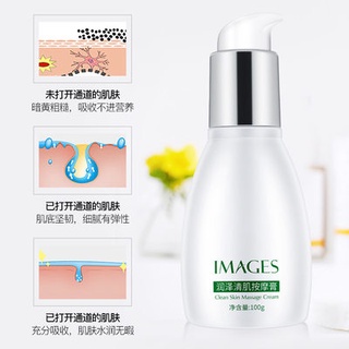 Làm sạch dầu massage rửa sạch than tre làm sạch dầu làm sạch lỗ chân lông làm tắc nghẽn tẩy rửa sâu mụn đầu đen.