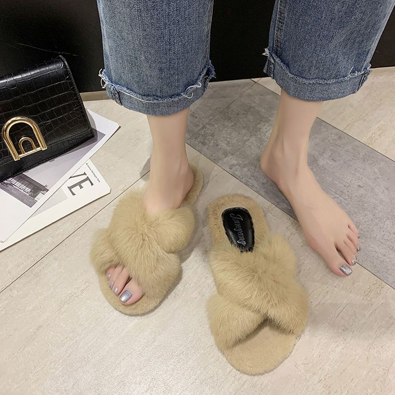 Dép Bông Đi Trong Nhà Thiết Kế Mới Thời Trang Dành Cho Mùa Thu Đông