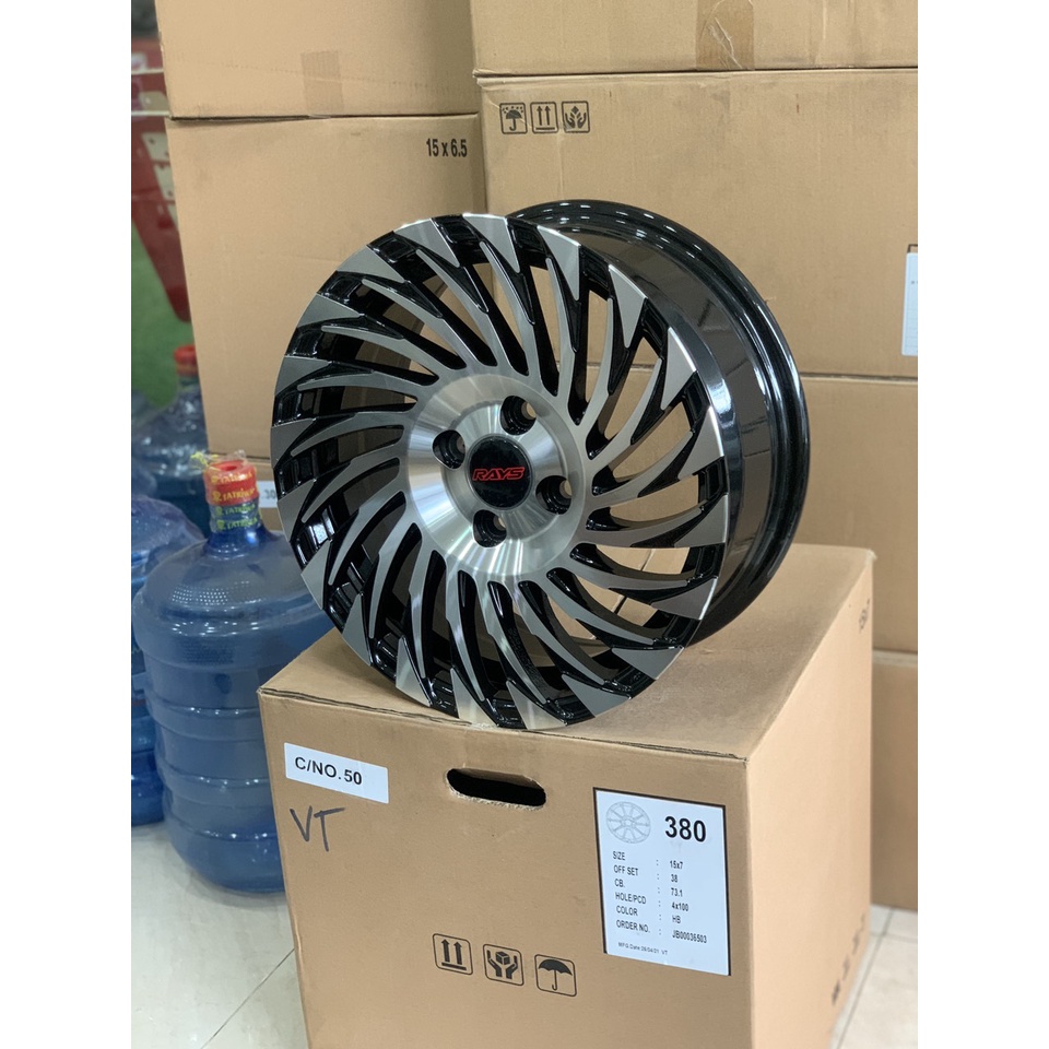 Bán mâm xe ô tô 15 inch độ Hyundai Accent, Kia Morning,TYT Vios