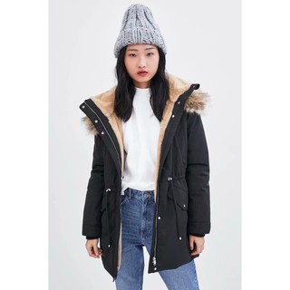 OD - Áo khoác parka lót lông Zara <AC02> Đồ Múa Lotus