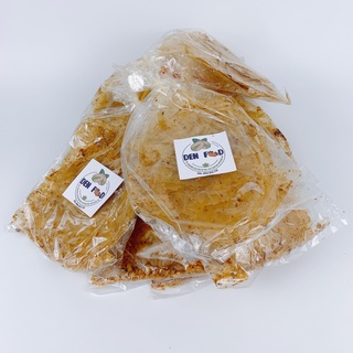 Bánh tráng xì ke muối nhuyễn trộn tỏi - bịch 50gr