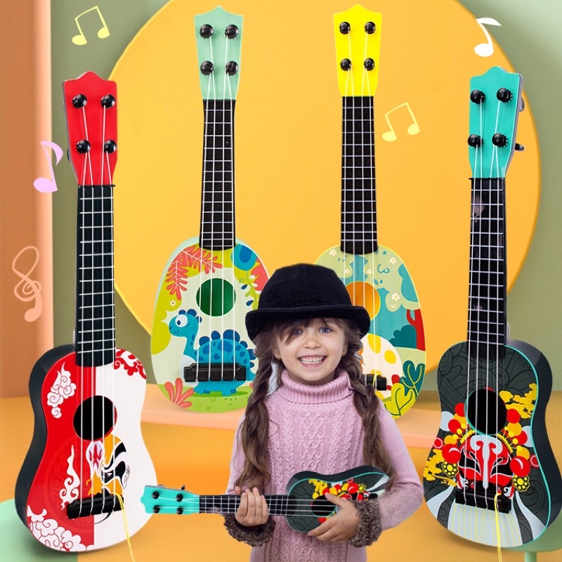 Đàn Guitar đồ chơi trẻ em cho bé Cao Cấp giá rẻ cỡ to Cao 55cm tphcm