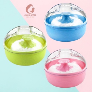 Hộp Đựng Chấm Phấn Kèm Bông Phấn