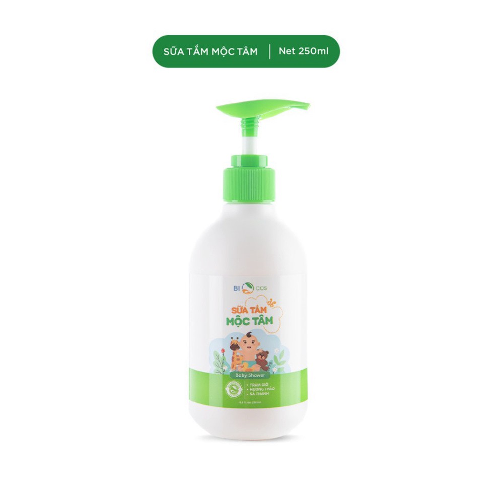 Sữa Tắm Gội Mộc Tâm BIO COSMETICS Dành Cho Trẻ Em 250ml.