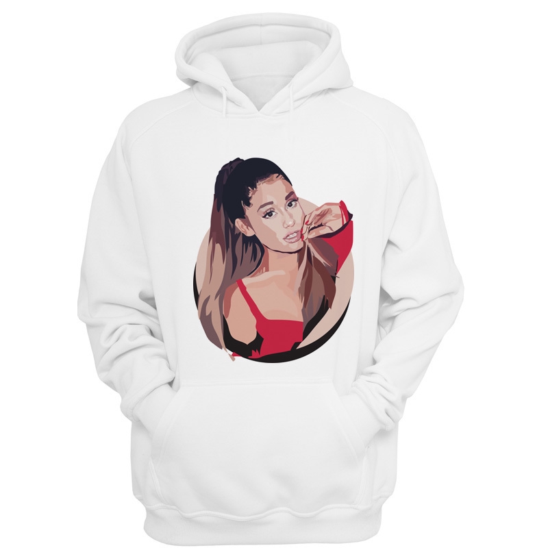 Áo Hoodie Nữ In Hình Ariana Grande 2018