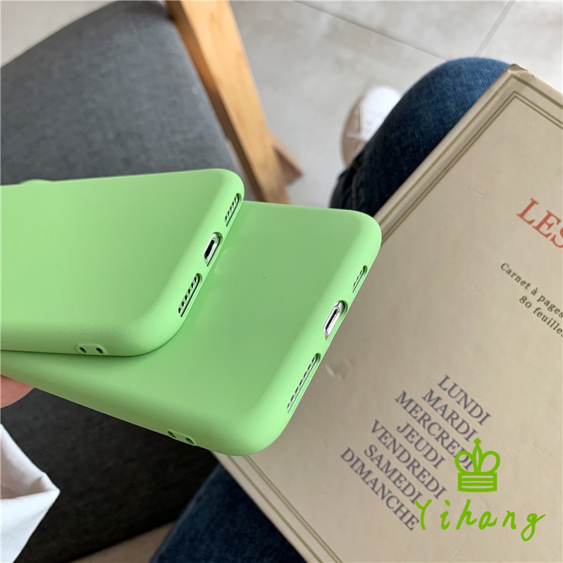 Ốp điện thoại nhựa TPU mềm màu xanh matcha cho MEIZU M6T M3 M5 M6 Note M5s 16X MX5 MX6 PRO 6 7 15 16 Plus