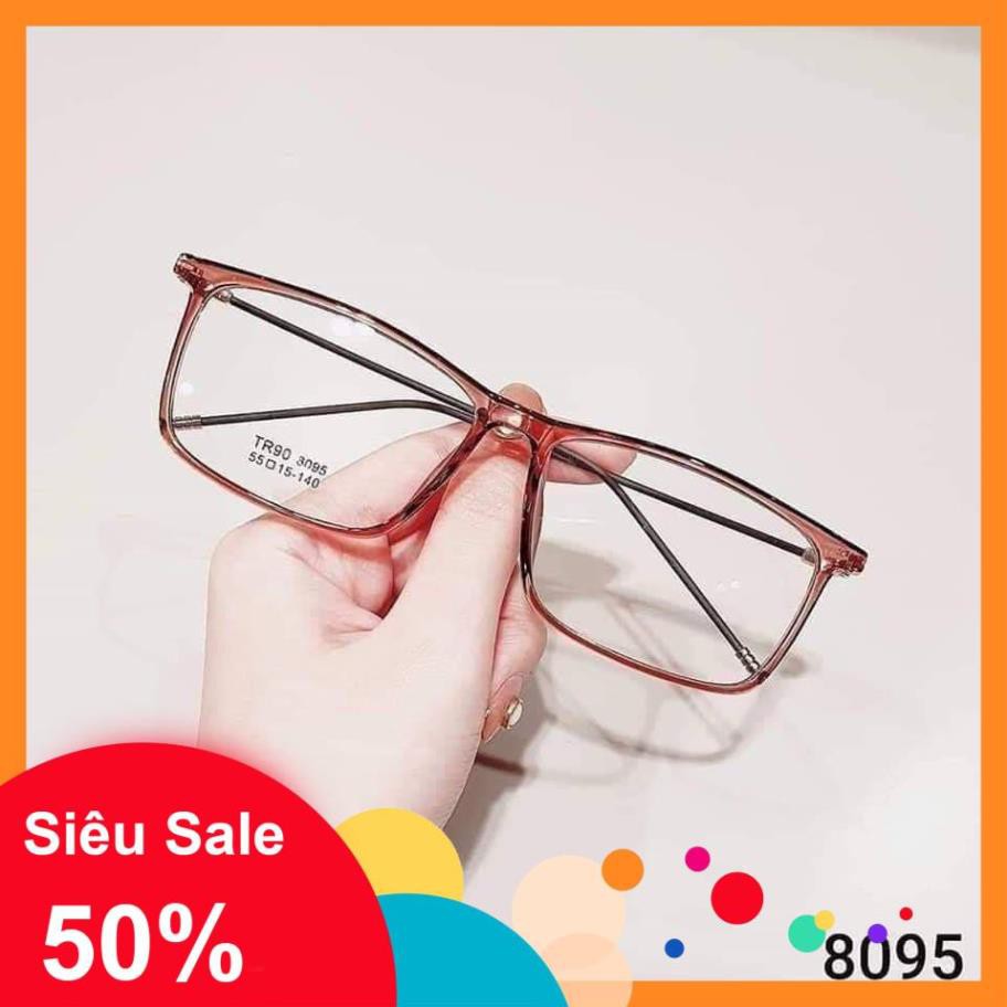 Siêu Sale Kính cận Gọng kính cận thời trang nam nữ 8095 Chilistore