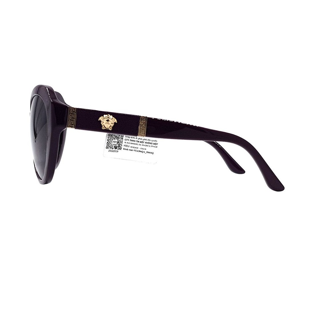 Kính mát nam nữ thời trang Versace VE4306QA màu sắc thời trang chính hãng, thiết kế dễ đeo bảo vệ mắt