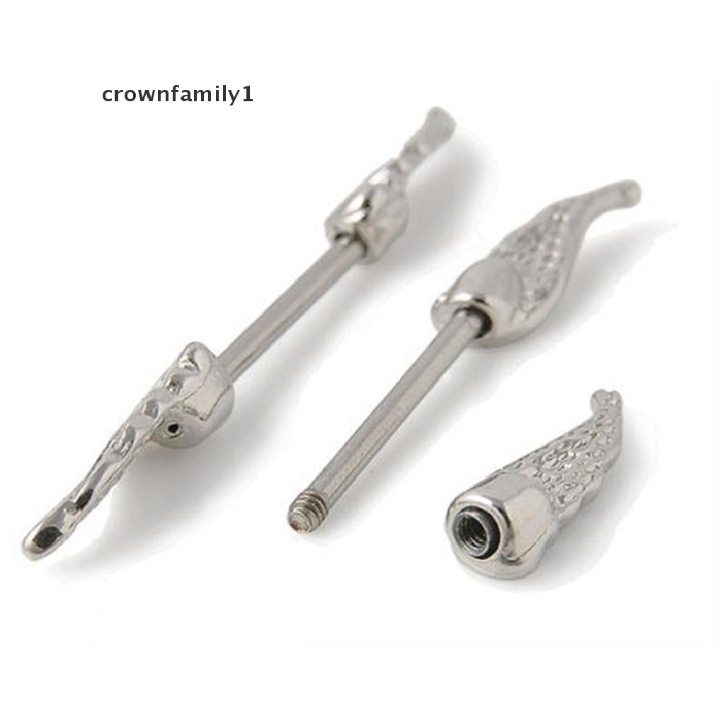 [crownfamily1] Khuyên Cơ Thể Hình Cánh Thiên Thần Gợi Cảm 14G