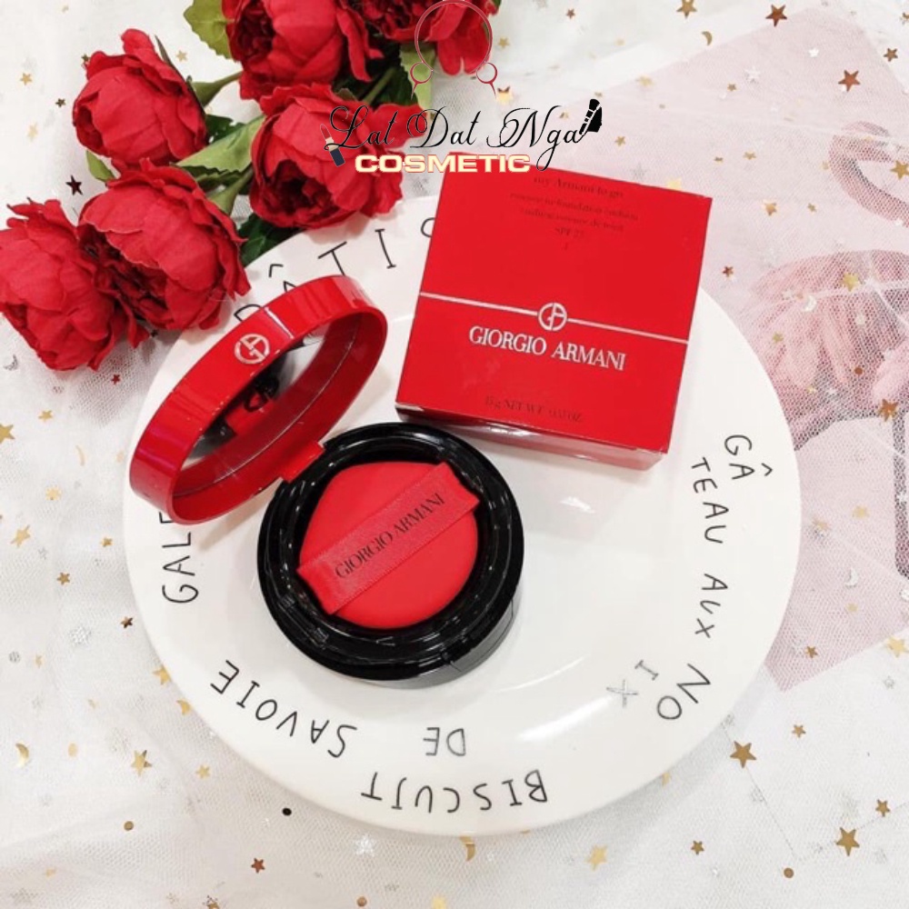 Phấn nước CUSHION GIORGIO ARMANI VỎ ĐỎ Limited ĐẸP MÊ LI