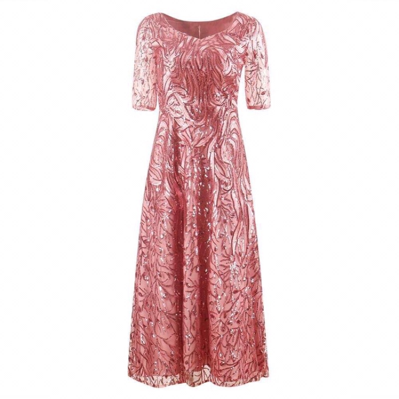 Đầm ren lụa nữ cao cấp mềm mượt sang trọng QCNP3909