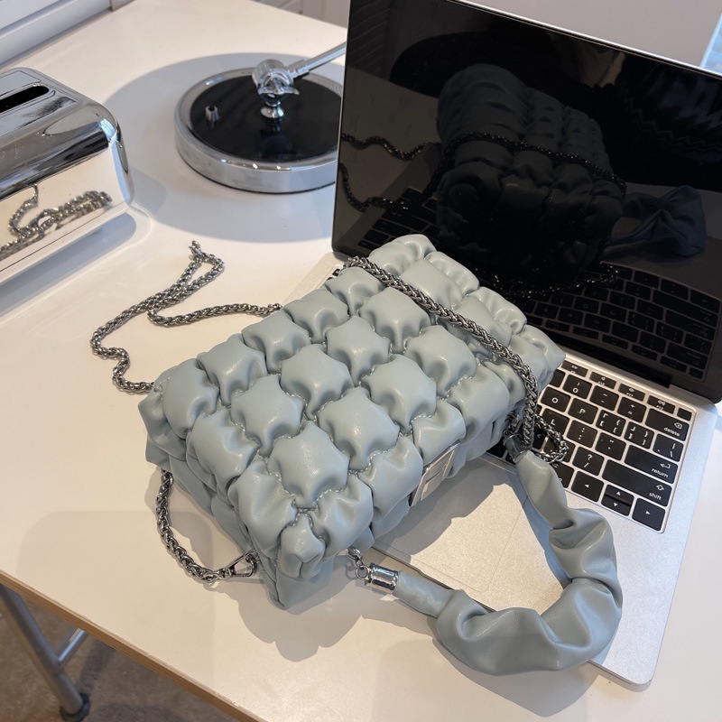 Túi Đeo Chéo Họa Tiết Kẻ Sọc Đơn Giản Thời Trang Dễ Phối Đồ Cho Nữ