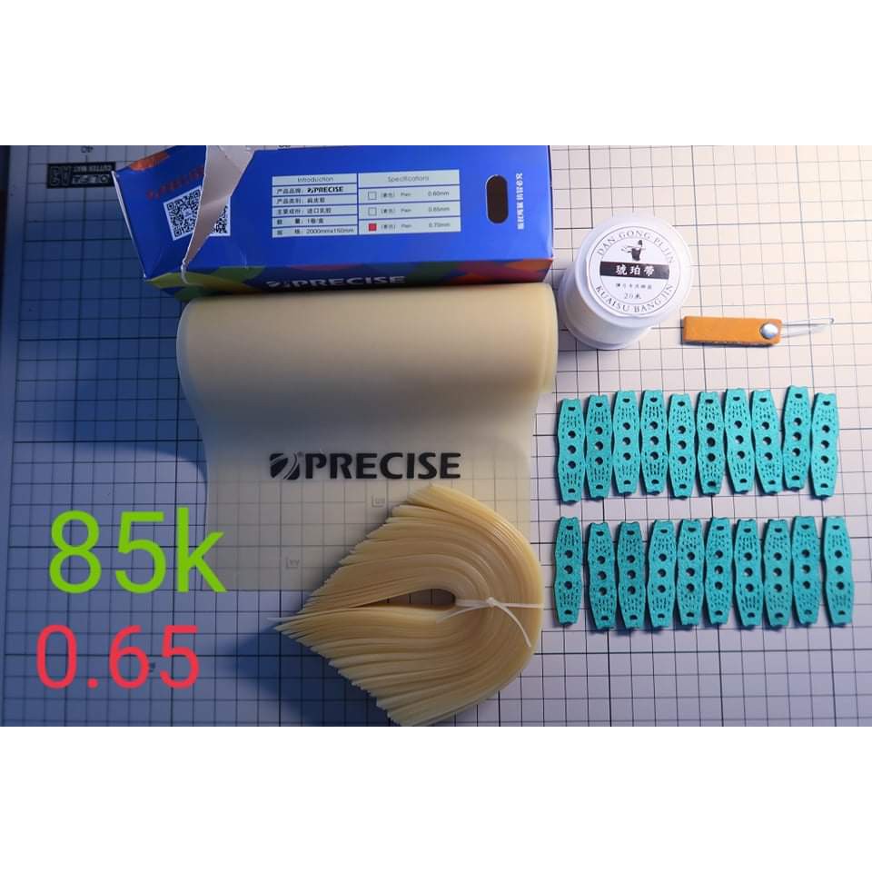 Thun ná cao su - 1m thun precise 0.65 chính hảng