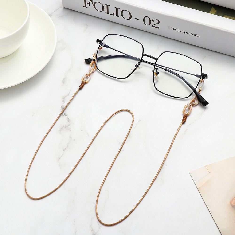 EUCA Dây Đeo Mắt Kính Bằng Acrylic Thời Trang