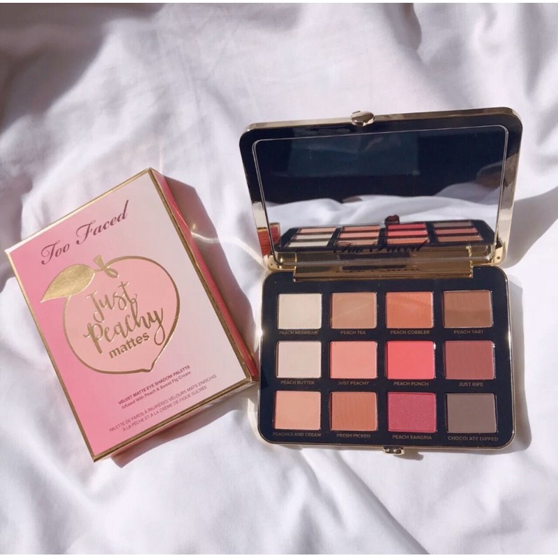 [AUTH BILL MỸ] Bảng Mắt Just Peachy Too Faced