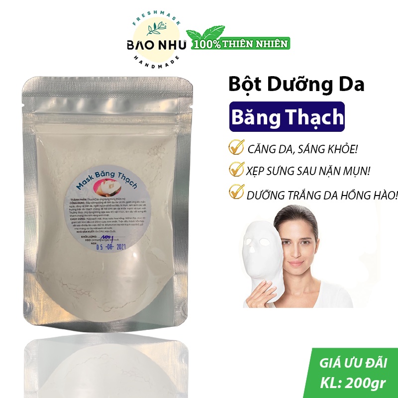 Mặt Nạ Thạch Lạnh/ Thạch Cứng Spa - Nâng Cơ, Xẹp Sưng Viêm Sau Nặn Mụn