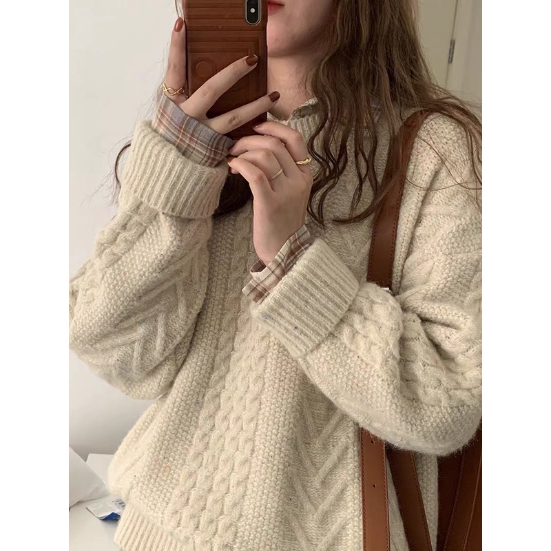 Sweater len bện thừng - Dreamynt