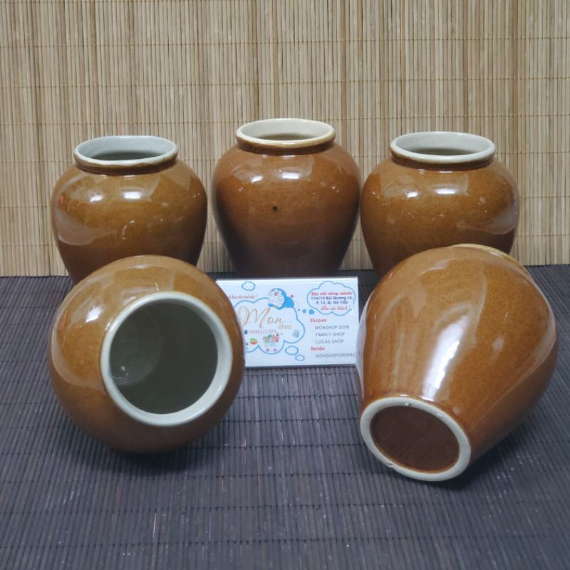 Lu Gốm Phủ Men Loại 1  Rất Cute😉👌