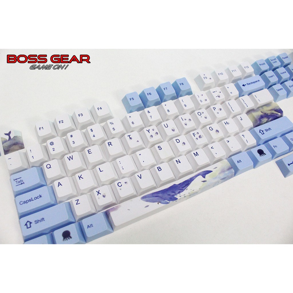 Bộ Keycap PBT 108 phím Dye sub Cherry Profile ( không xuyên LED )