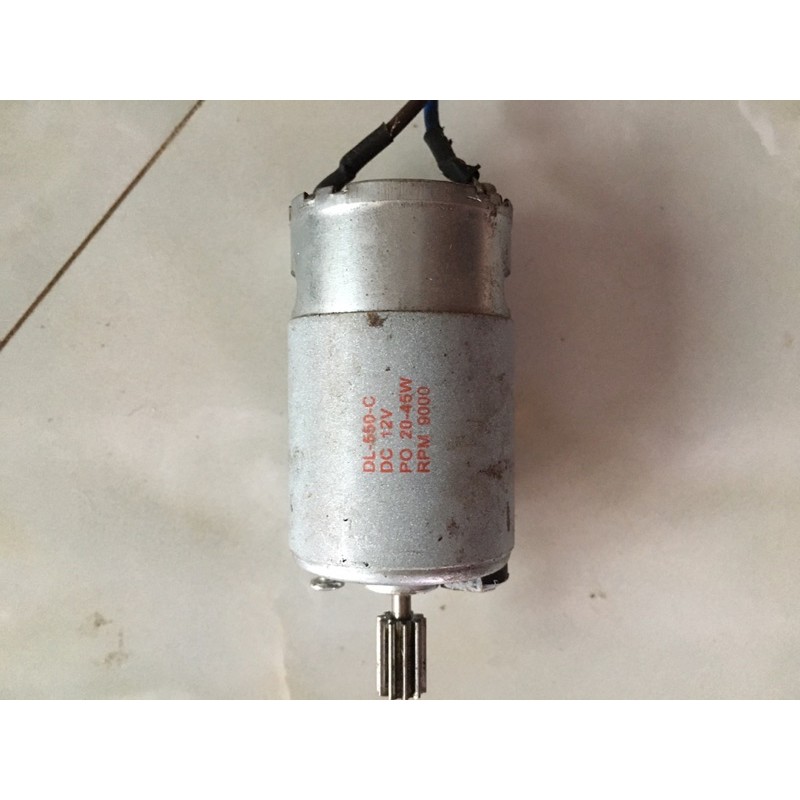 Mô tơ  12 V - 550 ,  12V - 390 , 24V bếp khò các loại