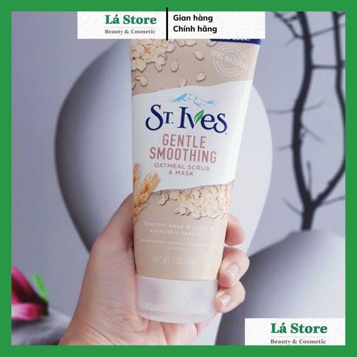 Sữa Rửa Mặt Tẩy Tế Bào Chết Dịu Nhẹ st.ives 170g USA Làm Sáng Và Đều Màu Da