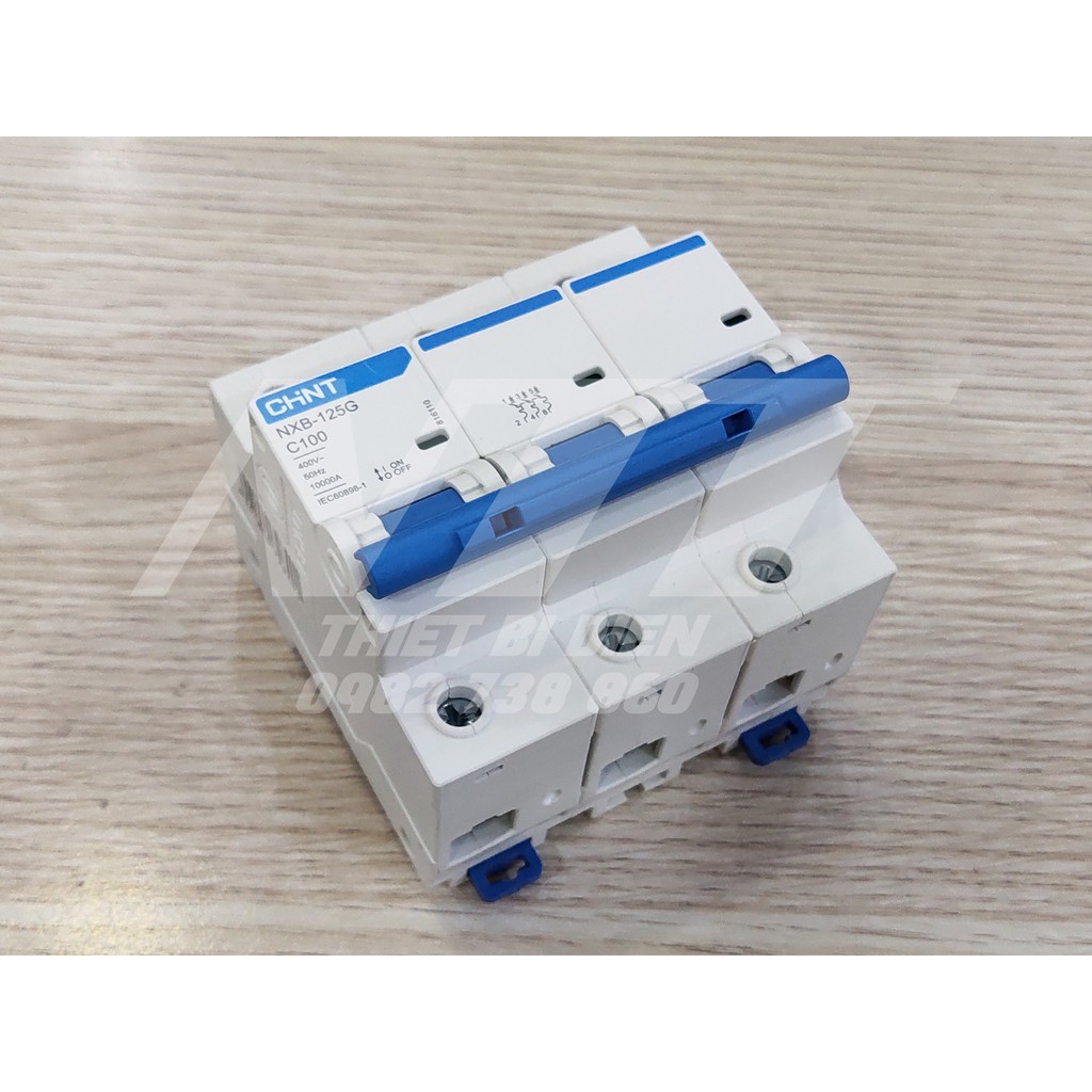MCB 3 pha 80A~125A NXB-125G Chint